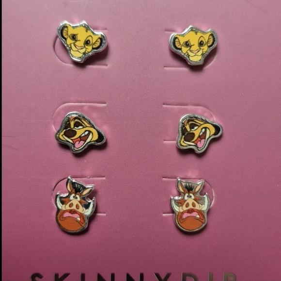 Disney X Skinny Dip The Lion King Earring Set! NWT! - Picture 12 of 12